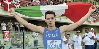  ??  ?? Sprinter
Il velocista azzurro Filippo Tortu, 20 anni, uomo di punta dell’atletica leggera italiana