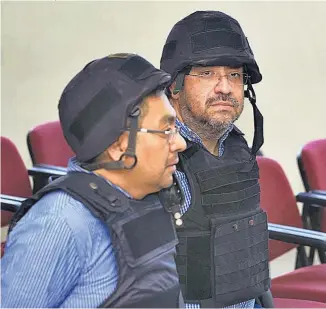  ?? FOTO DE LA PRENSA/ARCHIVO ?? Proceso. La fiscalía confirmó que el expresenta­dor Jorge Hernández fue internado por problemas de salud.