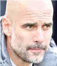  ??  ?? Guardiola