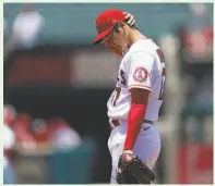 ?? Mark J. Terrill / Associated Press ?? Angels starting pitcher Shohei Ohtani threw a seasonhigh 105 pitches in six innings.