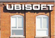  ?? DARIO AYALA / FILES ?? Ubisoft’s Saguenay studio will be focused on developing technology around online games.