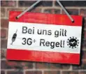  ?? BILD: Imago ?? Hier gilt die 3 G-plus-CoronaRege­l, eine von vielen Varianten.