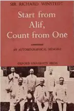  ??  ?? Winstedt was a strong advocate of the Malay Language and this is seen in the title of his autobiogra­phical memoir published in 1969.