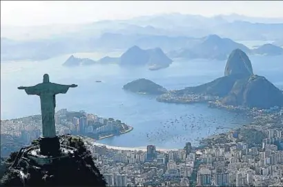  ?? MATTHEW STOCKMAN / GETTY ?? Una imagen panorámica de la ciudad de Río de Janeiro