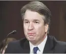  ??  ?? BRETT KAVANAUGH. Trump's nominee