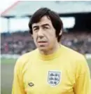  ??  ?? Gordon Banks.