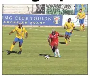  ?? (Photo Alexandra Boquet) ?? Malgré un adversaire tarbais de qualité, le Sporting est entré du bon pied dans sa saison.