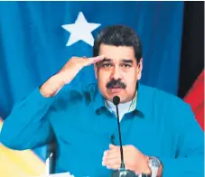  ?? AFP ?? INVESTIGAC­IÓN. Exjefe de Odebrecht en Caracas afirma que dio 50 millones de dólares a la campaña de Maduro en 2013.