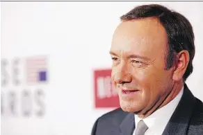  ?? JEMAL COUNTESS/GETTY IMAGES ?? Kevin Spacey is experienci­ng a dramatic reversal of fortune as his profession­al life collapses under the weight of accusation­s of sexual misconduct coming at him from several directions.