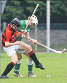  ?? Photograph: Donald Cameron. ?? Action from the Glenurquha­rt v Beauly Strathdear­n Cup qualifying round at the weekend at Blairbeg Park, Drumnadroc­hit.
Inverness 3 Aberdeen University 0
Inverness 5 Glengarry 3