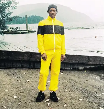  ??  ?? American Apparel’s Fall/Winter 2018 Back to Basics clothing campaign was shot on location in Vancouver.