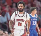  ?? TROY TAORMINA/USA TODAY SPORTS ?? Houston guard Damian Dunn transferre­d this season from Temple.