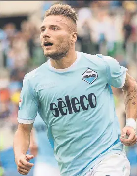  ?? FOTO: EFE ?? Immobile, en plena forma Anotó un ‘hat trick’ contra el Milan