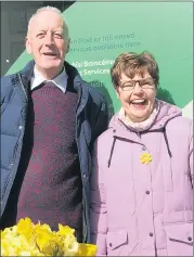  ?? ?? Collecting in Fermoy were, Tom Murray and Vera Noonan.