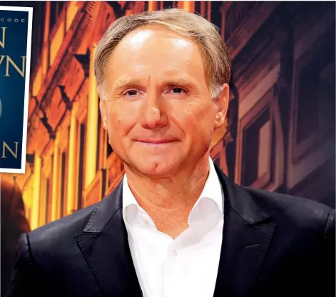  ??  ?? Dan Brown’s new book Origin blends travelogue, history, conspiraci­es and whodunit and has already made it to best-seller lists