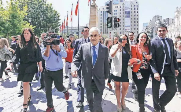  ??  ?? ► Sebastián Piñera, presidente de la República.