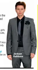  ??  ?? Jackson Rathbone