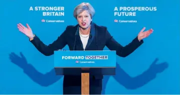  ??  ?? May: general election campaign ‘felt like an example of the worst of programmat­ic advertisin­g’