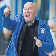  ??  ?? Morton manager Jim Duffy.