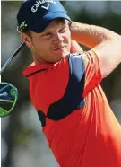  ??  ?? Working hard: Danny Willett