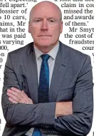  ??  ?? Fraud buster: Rob Smyth of Aviva