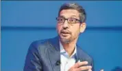  ??  ?? Alphabet CEO Sundar Pichai’s reveal that Youtube is generating ad revenue at a pace of $15 billion annually put it below rough estimates as high as $25 billion.
AFP FILE