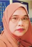  ?? Siti Umihani ?? Kami sebagai warga pendidik sudah tentu berterima kasih kepada kerajaan kerana menghargai khidmat bakti kami mendidik generasi muda”