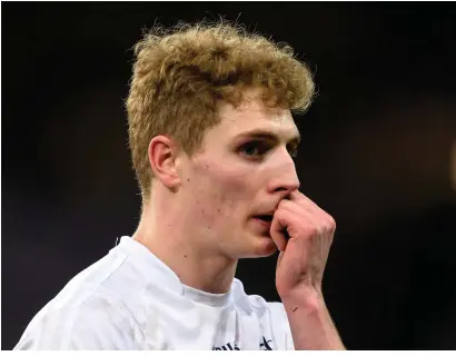  ??  ?? Decision time: Kildare’s Daniel Flynn is considerin­g his involvemen­t with Lilywhites for next year’s Championsh­ip