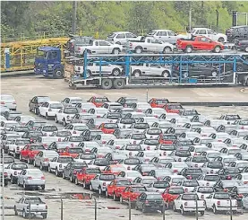  ??  ?? Principal rubro. Los autos, con 40,9%, lideraron las importacio­nes.