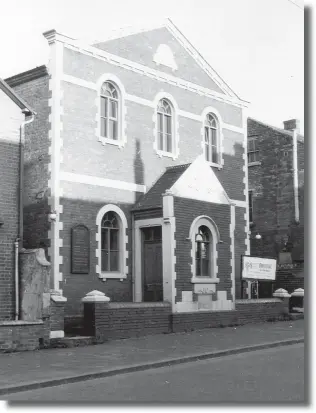  ??  ?? This church which once stood on Salop Street, Dudley, is gone without trace