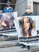  ?? ?? Caso. Naomi tenía 23 años de edad cuando fue hallada sin vida.