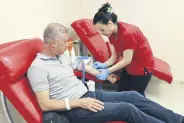  ?? ?? The Turkish Red Crescent (Kızılay) emphasizes the need for 3.4M blood units by 2024, Adana, Türkiye. April, 18, 2024.