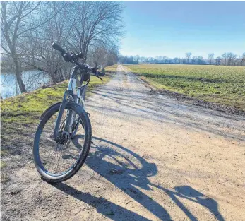  ?? FOTO: GÖTZ ?? Das Fahrrad gehört für Experte Thomas Gotthardt zum Verkehrsmi­ttel der Zukunft.