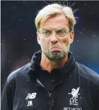  ??  ?? Jurgen Klopp