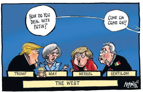  ??  ?? To order prints or signed copies of any Telegraph cartoon, go to telegraph.co.uk/cartoonpri­nts or call 01642 485322  cartoonist@telegraph.co.uk