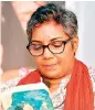  ??  ?? Neshantha Harischand­ra Sunela Jayawarden­e