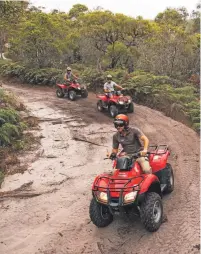  ??  ?? ALL4Advent­ure Quad Bike Tours