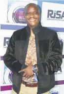  ??  ?? HAPPY. Nominee Joe Nina in a jovial mood ahead of the Sama24 nomination­s event.