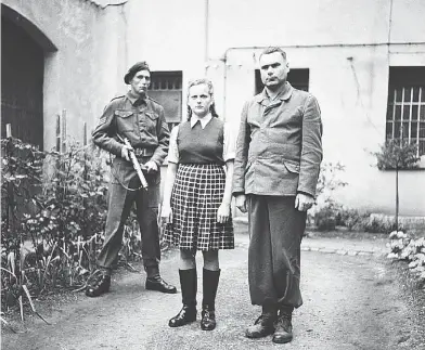  ?? WIKIPEDIA ?? Irma Grese, a female Nazi concentrat­ion camp guard, whose Wikipedia page Joshua Boyle edited, in Allied custody.