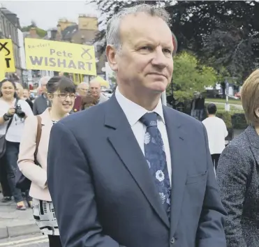  ?? PICTURE; GETTY IMAGES ?? 0 Pete Wishart claims there is a sense of endgame about the Union