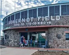  ?? Joe Holley / Houston Chronicle ?? Kokernot Field was built in 1947 at a cost of $1.25 million, a million dollars more than Chicago’s Wrigley Field 33 years earlier.