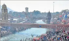  ?? HT FILE PHOTO ?? A view of Har-Ki-Pauri in Haridwar.