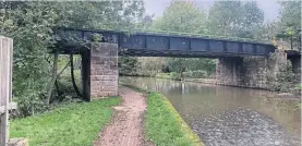  ?? PHOTO: CRT ?? A stretch of the towpath to be improved.