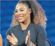  ?? GETTY IMAGES ?? Serena Williams has applauded Andy Murray for speaking out at the ‘casual sexism’ at Wimbledon.