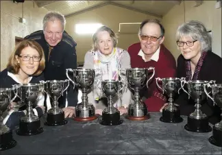  ??  ?? Liz Burke and Terence Aspel committee, Rena Walsh, Matt Larkin and Anna O’Neill committee.