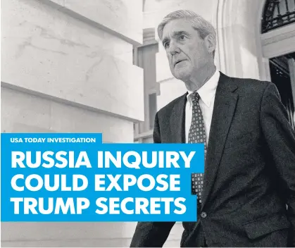  ?? ANDREW HARNIK AP ?? Special counsel Robert Mueller is leading an investigat­ion into alleged Russian interferen­ce in the 2016 election.