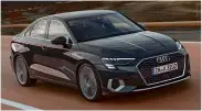  ??  ?? Audi A3 Saloon targets Merc & BMW