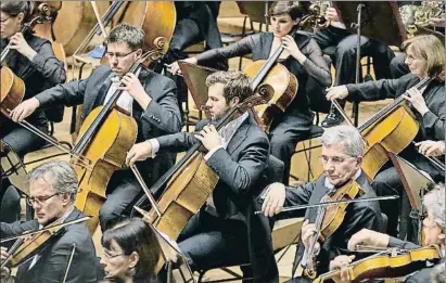  ?? . ?? Una imagen de la Gewandhaus­orchester Leipzig, una formación con 275 años de historia