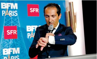  ?? (Benoit Tessier/Reuters) ?? FRANCO-ISRAELI billionair­e Patrick Drahi may no longer be the richest man in Israel following the plummeting of his company’s stock price.