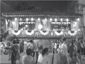  ??  ?? Cebu’s heritage and culture were put in the limelight Friday night during the annual Gabii sa Kabilin. The event featured visits to museums and other heritage sites within the city. The Yap-San Diego residence (above) was among the participat­ing sites....
